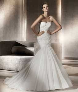 Pronovias-2012- Pronovias 2012 Gelinlik Modelleri - Denizkızı gelinlik modeli