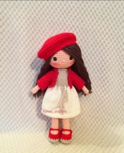 Amigurumi yurt dışı patternli amigurumi minik boy kız bebek modeli tarifi anlatımlı | Akıllı Hayat İstanbul Amigurumi yurt dışı patternli amigurumi minik boy kız bebek modeli tarifi anlatımlı