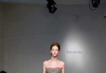 2012 Vera Wang ilkbahar - Yaz Gelinlik Ve Abiye Modelleri - Vera Wang gri kabarık abiye modeli