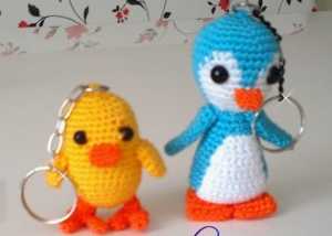 Amigurumi örgü civciv anahtarlık modeli yapılışı anlatımlı