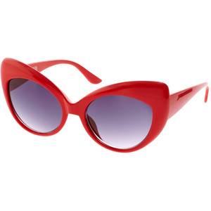 2011 Güneş Gözlüğü Modelleri - Asos Kırmızı çerçeveli Kedi gözlük (Cat Eye gözlük) modelleri