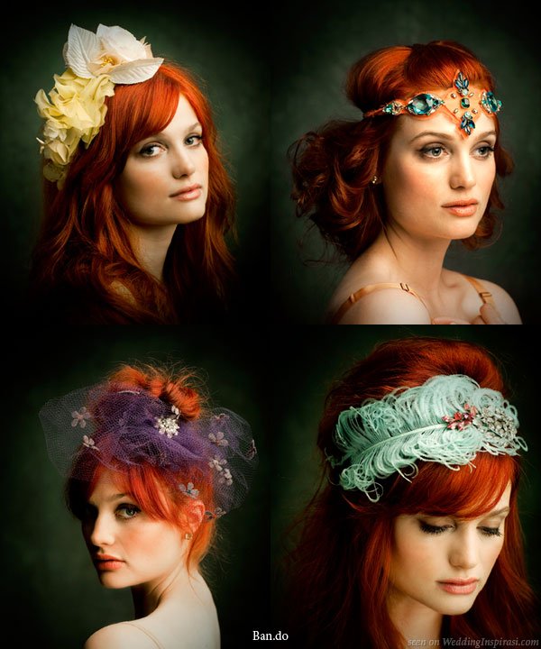 bando_black_couture_hair_accessories Tüylü saç bandı ve Sultan tacı modelleri