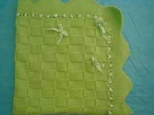Kesme şeker örgü modelli bebek battaniyesi yapılışı (anlatımlı)
