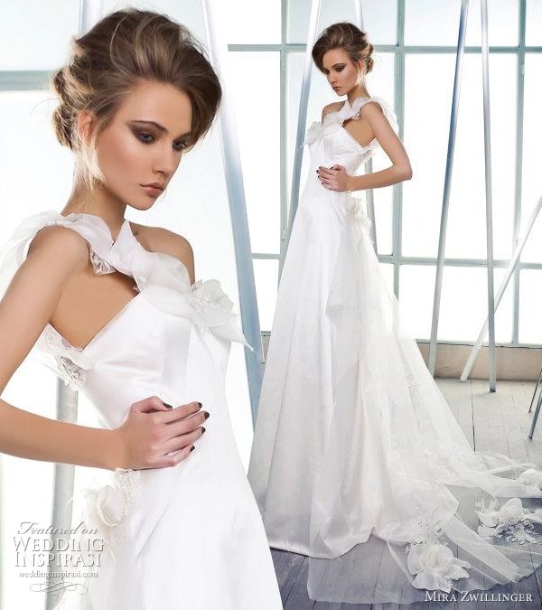 Mira Zwillinger 2012 Modern Gelinlik Modelleri