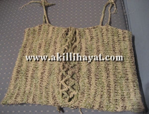 yazlık-orgu-bluz-modeli-yapilisi El işi bluz modeli yapılışı (anlatımlı)
