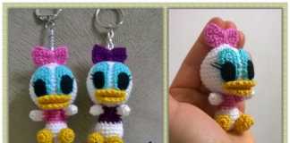Amigurumi tekniği ile örülmüş örgü anahtarlık modeli yapılışı anlatımlı
