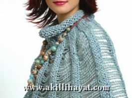 2011 Dolamalı bayan panço modeli yapılışı (anlatımlı)
