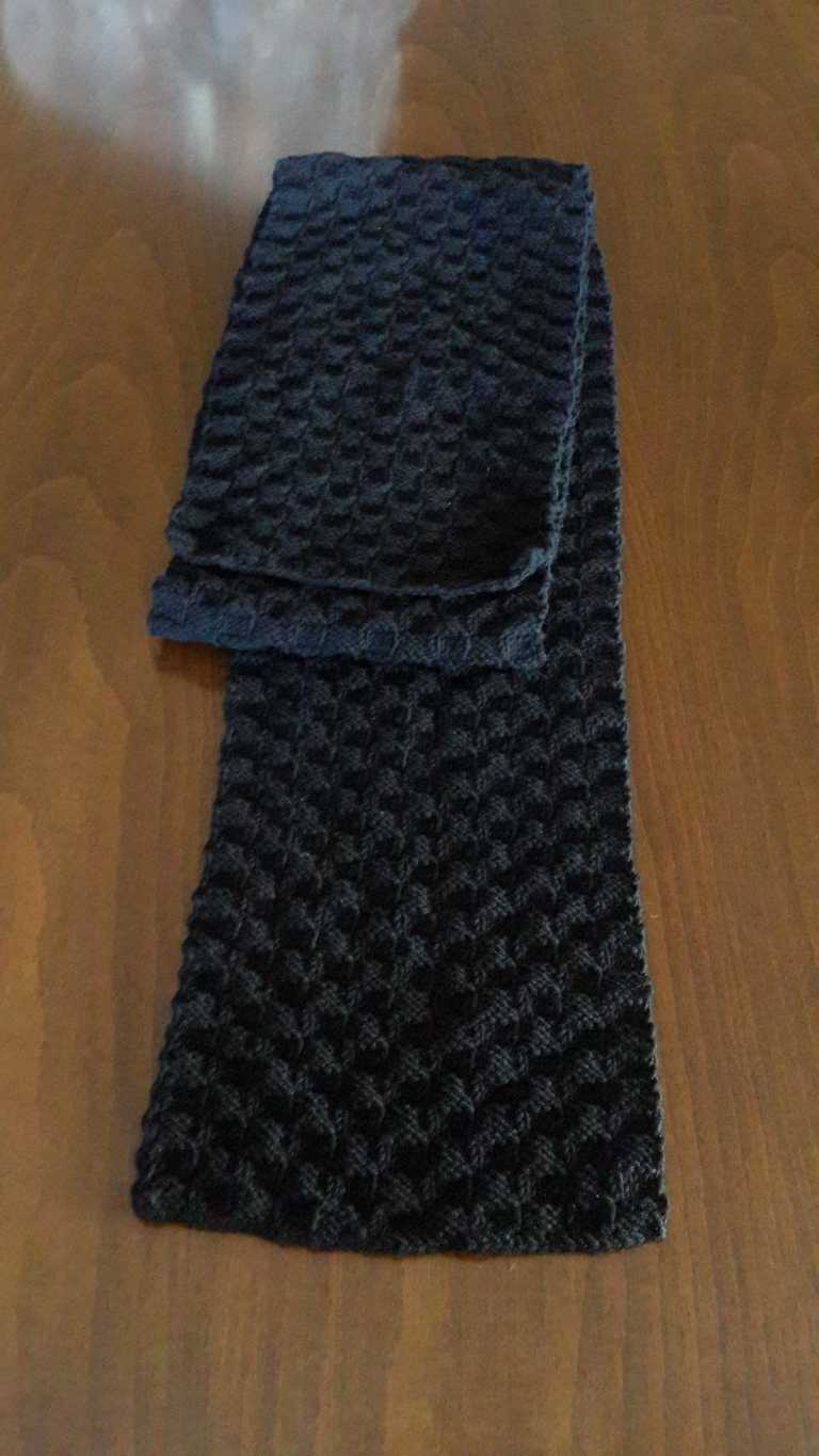 Sevgilim İçin Bir Atkı Ördüm…(=  (  Erkekler için şeker örgü modeli ile örülmüş atkı örneği yapılışı ) ( ANLATIMLI )