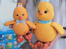 Amigurumi örgü oyuncak şirin ördek modeli tarifi anlatımlı