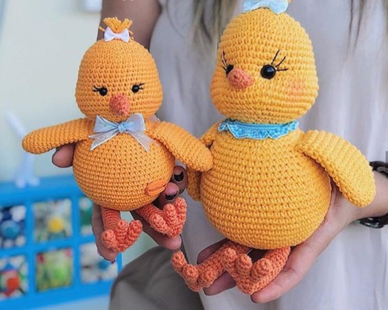 Amigurumi örgü oyuncak şirin ördek modeli tarifi anlatımlı
