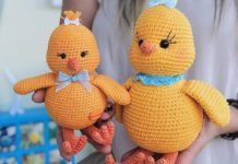 Anlatımlı Amigurumi örgü oyuncak modelleri
