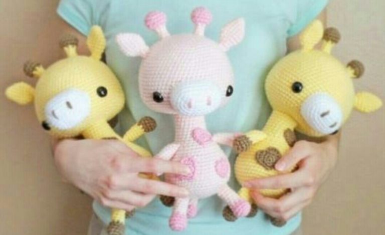 Amigurumi örgü tombik zürafa tarifi yapımı anlatımlı