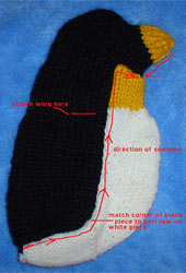 Örgü penguen yapımı (anlatımlı)