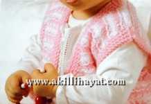 Zebra model Bebek yeleği yapılışı (anlatımlı)