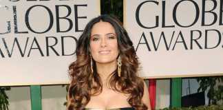 Golden Globes 2012 töreni - Salma Hayek