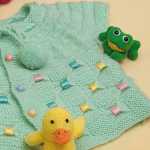 Ponponlu Örgü Bebek Yeleği Yapılışı