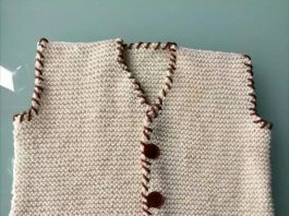 Derya Baykal teve2 örgü sınıfı bebek yelek modelleri yapılışı anlatımlı