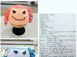 Derya Baykalla gülümse örgü gülenyüz beresi modeli yapılışı anlatımlı