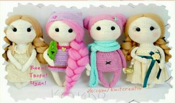 Amigurumi örgü kız bebek yapılışı anlatımlı
