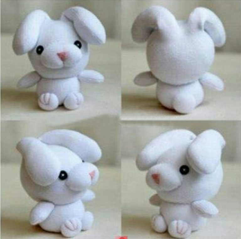 Beyaz çorap ile oyuncak köpek yapılışı resimli anlatım