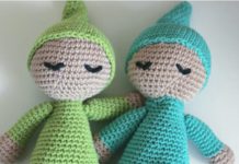 Amigurumi örgü uyku arkadaşı bebek yapılışı anlatımlı