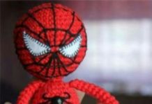 Amigurumi örgü spiderman oyuncağı yapılışı anlatımlı