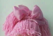 Amigurumi pembe elbiseli örgü oyuncak kız modeli yapılışı anlatımlı