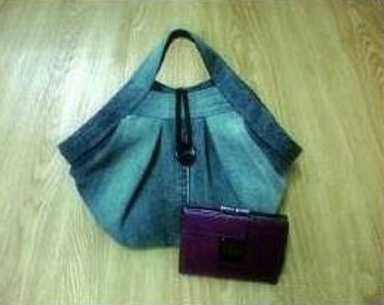 Eskimiş kotlarla çanta yapılışı anlatımlı