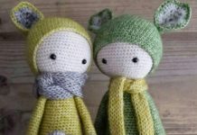 Amigurumi uzun vucutlu uzun kollu ayıcık modeli yapılışı anlatımlı