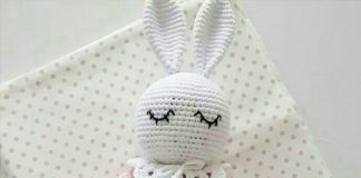Amigurumi örgü oyuncak uykucu tavşan modeli yapılışı anlatımlı