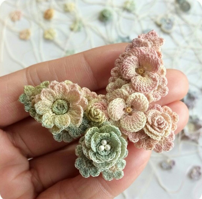 Kelebek motifli broş modelleri yapılışı anlatımlı