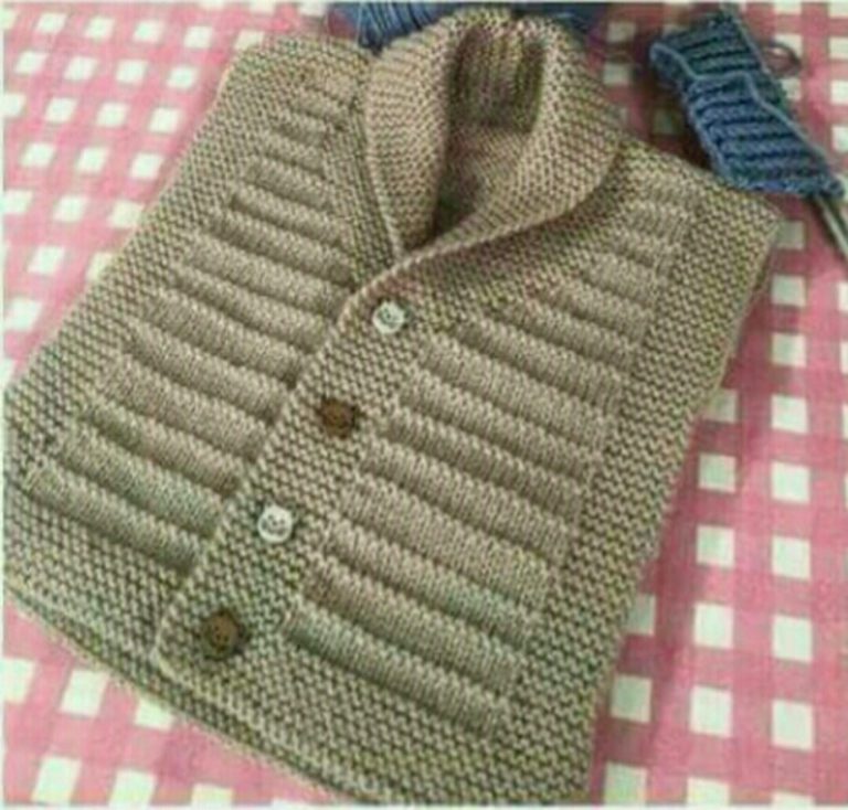 2017 örgü bebek yeleği modelleri anlatımlı