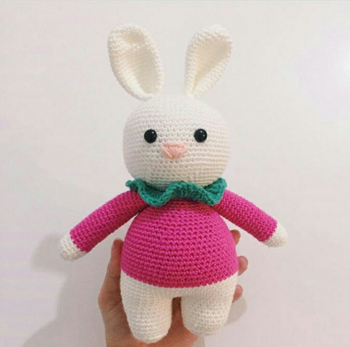 Amigurumi örgü oyuncak tonton tavşan modeli yapılışı anlatımlı