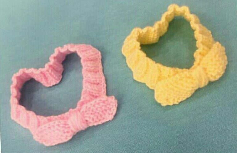 Bebekler için örgü saç bantları modelleri tarifi ve yapılışı anlatımlı