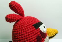 Amigurumi örgü oyuncak kızgın kuş tarifi anlatımlı