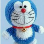 Amigurumi Örgü Oyuncak Modelleri – Amigurumi Doraemon ( Mavi Kedi ) Tarifi ( Anlatımlı ) Amigurumi örgü oyuncak çizgi film karakteri kulaksız mavi kedicik tarifi anlatımlı