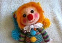 Amigurumi örgü oyuncak palyaço modelleri ve yapılışları anlatımlı