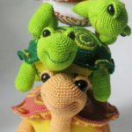 Amigurumi Örgü Oyuncak Modelleri – Amigurumi Motifli Kaplumbağa Tarifi ( Anlatımlı ) Amigurumi kaplumbağa tarifi anlatımlı