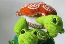 Amigurumi kaplumbağa tarifi anlatımlı