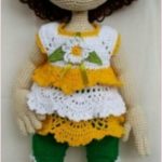 Amigurumi Örgü Oyuncak Modelleri – Amigurumi Papatya Kız Modeli Tarifi ( Anlatımlı ) Amigurumi kıvırcık saçlı papatya kız modeli yapılışı anlatımlı