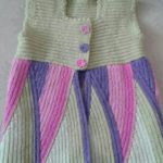 Bebekler İçin Verev Örgü Bebek Yeleği Modeli Tarifi ( Anlatımlı ) Verev kesim örgü bebek yeleği modeli yapılışı anlatımlı