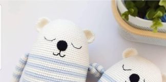 Amigurumi örgü uyku arkadaşı modeli tarifi yapılışı