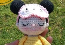 Amigurumi örgü uykucu kız modeli tarifi