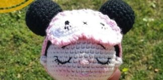 Amigurumi örgü uykucu kız modeli tarifi