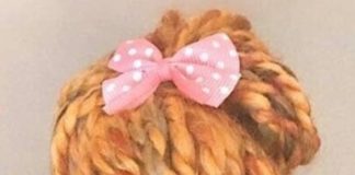 Amigurumi kahverengi topuz saç bebek modeli tarifi anlatımlı