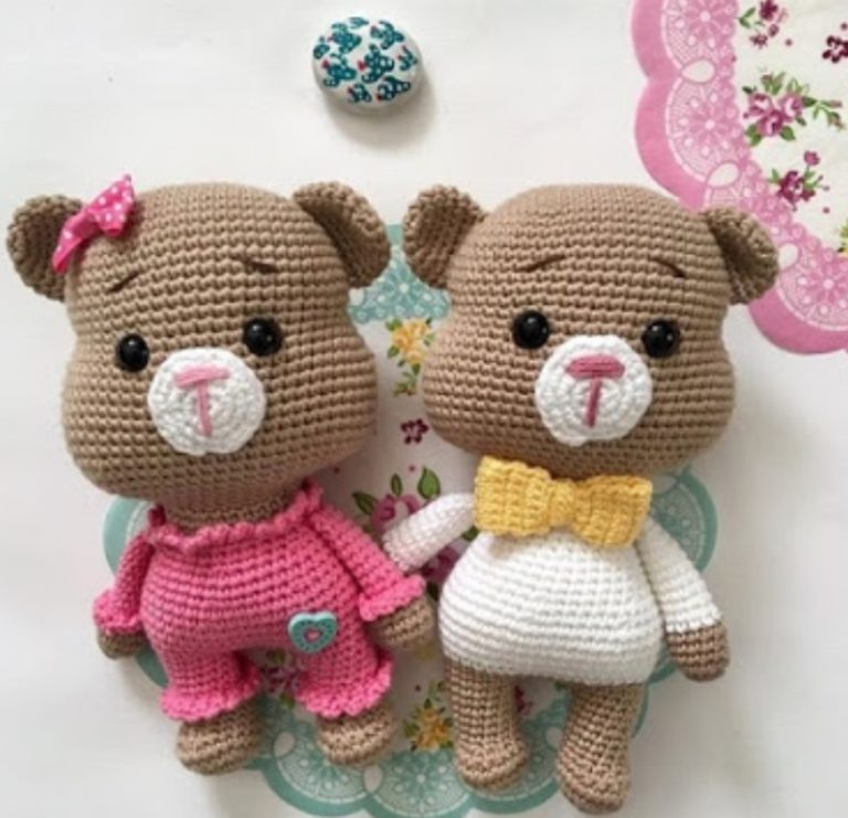 Amigurumi örgü oyuncak ayıcık modeli tarifi