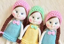 Örgü bereli amigurumi örgü pıtırcık bebek tarifi açıklamalı