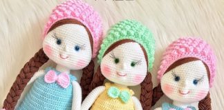 Örgü bereli amigurumi örgü pıtırcık bebek tarifi açıklamalı