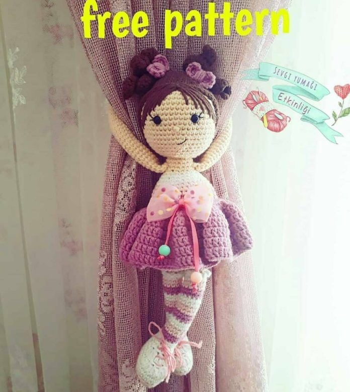 Amigurumi örgü etekli kız modeli tarifi anlatımlı