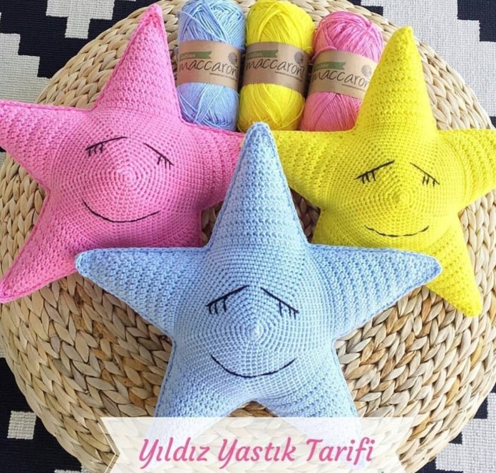 Amigurumi örgü süs yastık modelleri